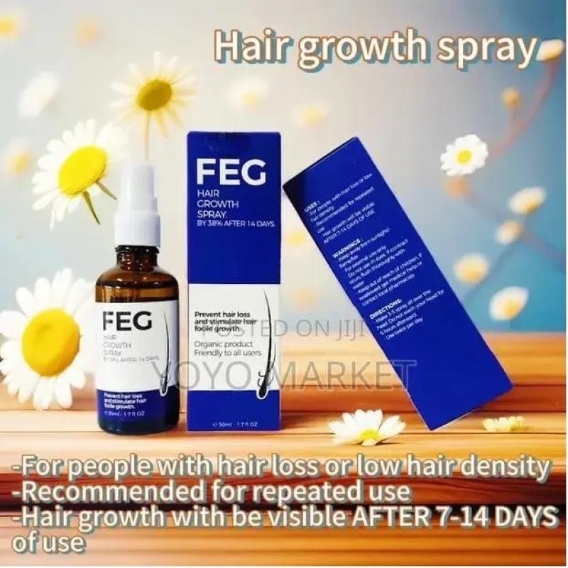 FEG PLUS Hair Growth SERUM and SPRAY 50ml For Men and Women