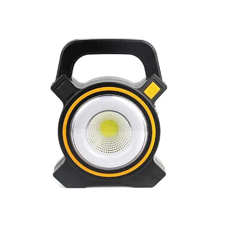 COB Work Solar and USB Charging Emergency Light JY 819A Handheld Camping Torch Lamp with Solar Panel