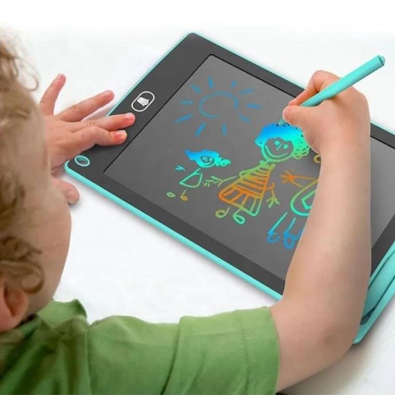 10 inch LCD Drawing Writing Tablet for Kids &amp;amp; Adults with Pen | Eraseable Colorful E-writer Digital Memo Pad