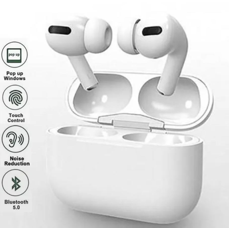 Airpods_Pro Wireless Earbuds with High Quality Sound And Bluetooth 5.0